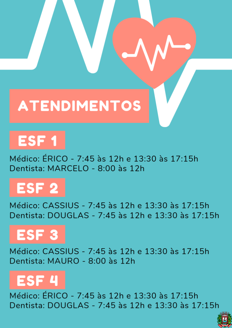 ATENDIMENTOS ESFs